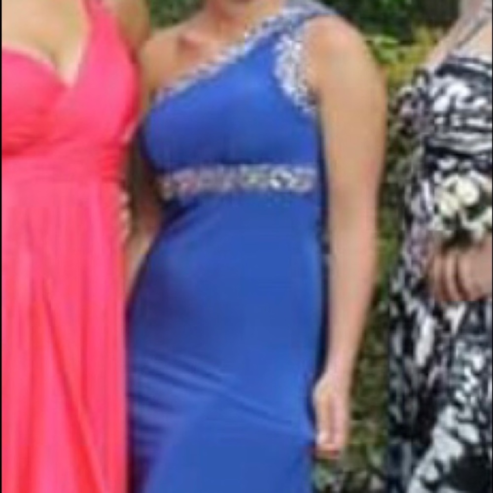 Prom Dress - Navy Blue